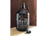 Rehearsal Dinner Centerpiece - Engraved Beer Growler