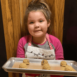 Santa's Cookie Tester Child's Apron Set